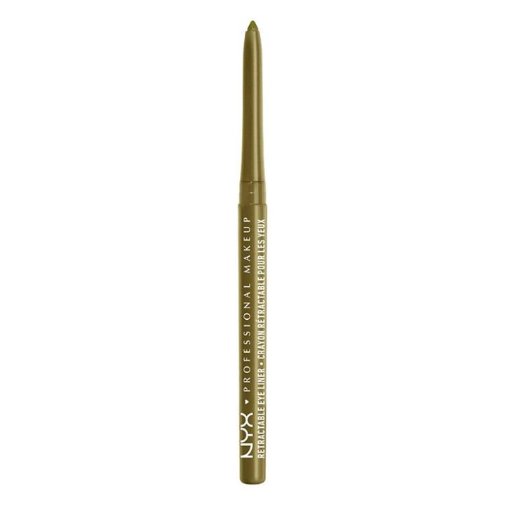 Nyx Professional Makeup Retractable Long-lasting Mechanical Eyeliner Pencil - Golden Olive