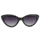Women's Cateye Sunglasses With Smoke Lenses - Wild Fable Black