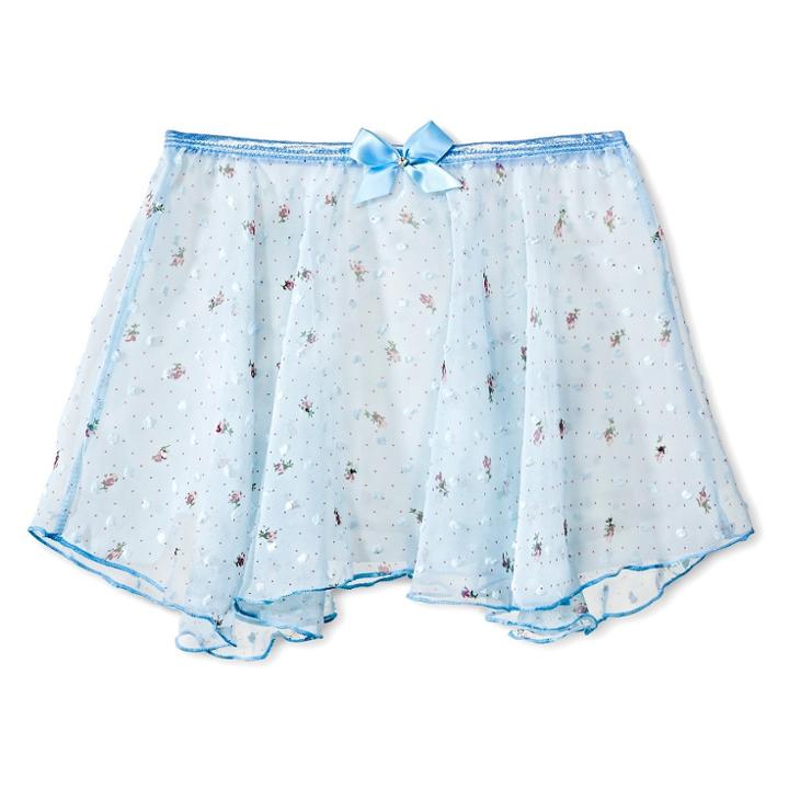 Danz N Motion By Danshuz Danz N Motion Girls' Floral Tutu - Light Blue