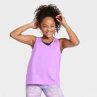 Girls' Double Layer Tank Top - All In Motion Purple