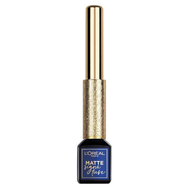 L'oreal Paris Matte Signature Liquid Dip Waterproof Eyeliner Blue