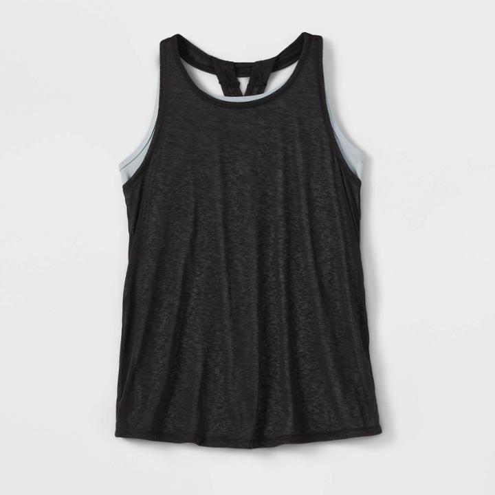 All In Motion Girls' 2-in-1 Tank Top - All In