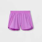 Girls' Run Shorts - All In Motion Violet