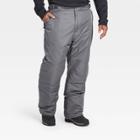 Men's Big & Tall Snow Pants - All In Motion Gray