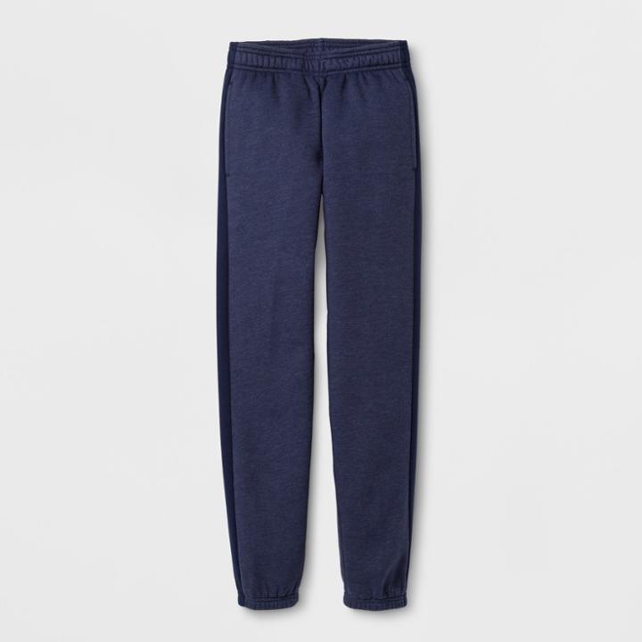 Boys' Husky Cotton Fleece Banded Bottom - C9 Champion Navy (blue)