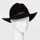 Women's Panama Hat - Universal Thread Black,