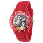 Women's Disney Princess Snow White And Queen Red Plastic Watch - Red