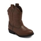 Toddler Boys' Ollie Western Cowboys Boots 11 - Cat & Jack - Brown