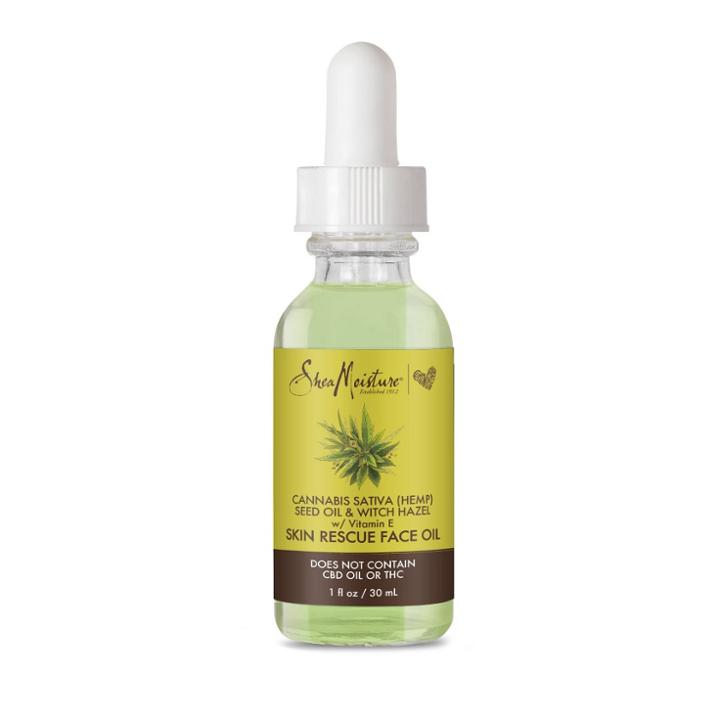 Sheamoisture Cannabis & Witch Hazel Skin Rescue Facial Oil - 1 Fl Oz, Adult Unisex