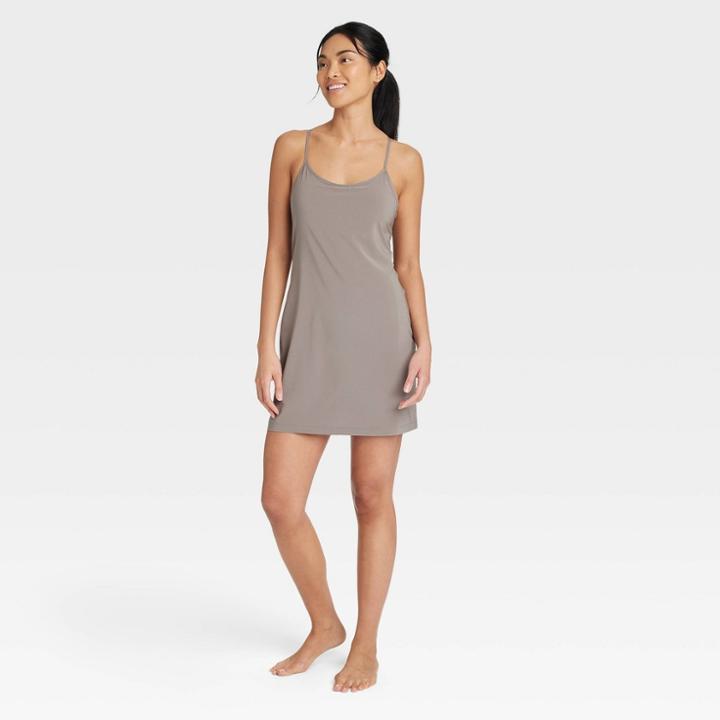 Women's Flex Strappy Exercise Dress - All In Motion Dark Brown