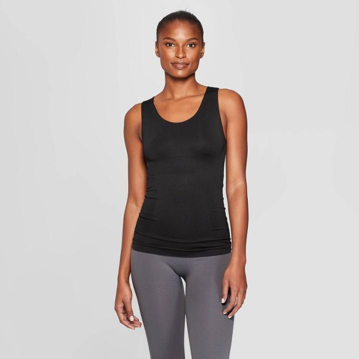 Women's Nursing Seamless Smoothing Tank - Auden Black