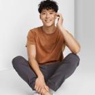 Men's Regular Fit Short Sleeve Crewneck T-shirt - Original Use Butternut