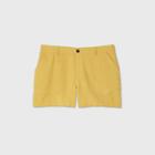 Women's Plus Size Mid-rise Utility Shorts - Ava & Viv Yellow X