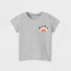 Grayson Mini Toddler Girls' Mommy + Me Short Sleeve T-shirt - Gray