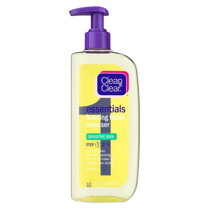 Clean & Clear Essentials Foaming Facial Cleanser Sensitive