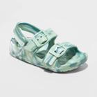 Toddler Ade Slip-on Footbed Sandals - Cat & Jack Green