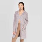 Women's Training Long Sleeve Hooded Shrug - C9 Champion Blush