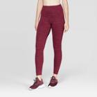Women's Studio High-waisted Spacedye Print 7/8 Leggings 25 - C9 Champion Dark Berry
