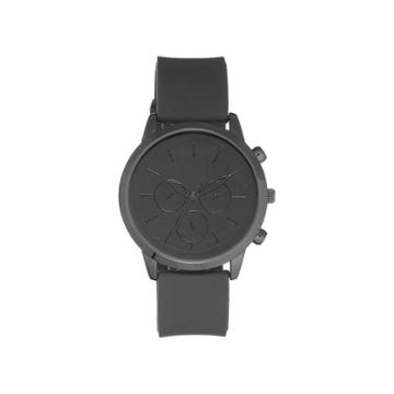 Men's Rubber Strap Watch - Goodfellow & Co Black