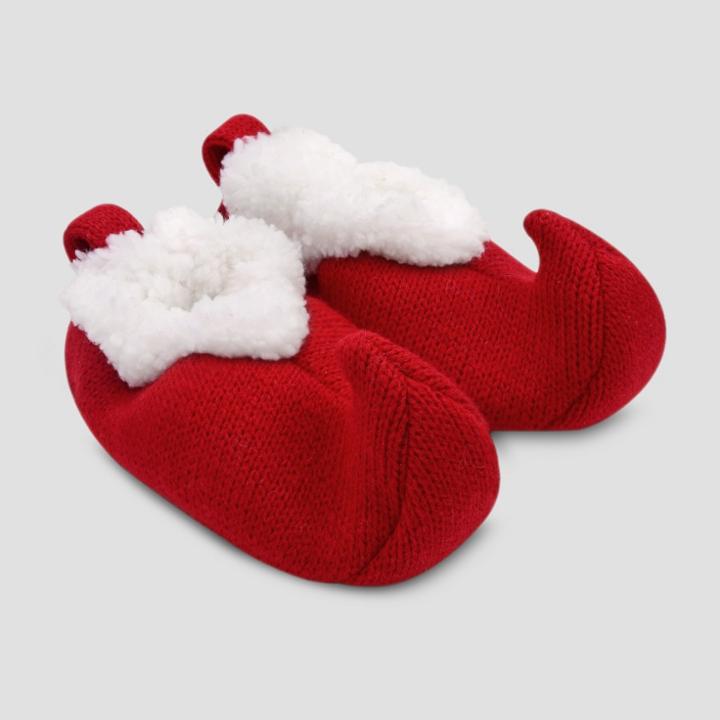 Baby's Constructed Slipper Elf - Just One You Made By Carter's Red 0-6m, Infant Unisex