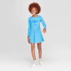 Girls' Flip Sequin Hanukkah Dress - Cat & Jack Blue