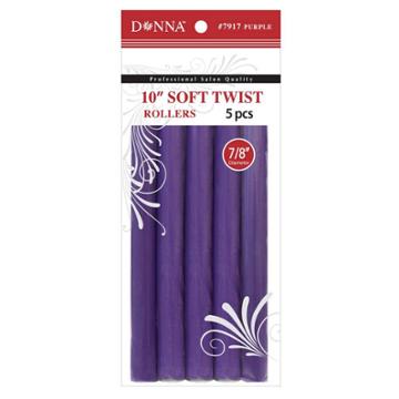 Donna Soft Twist Rollers - 10
