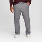 Target Men's Tall Straight Fit Hennepin Chino Pants - Goodfellow & Co Dark Gray