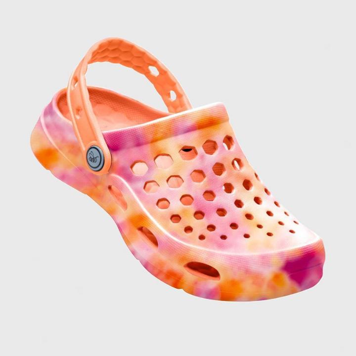 Joybees Toddler Harper Tie-dye Water Shoes - Orange