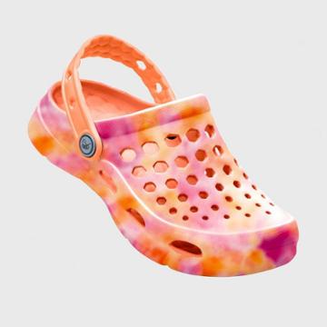 Joybees Toddler Harper Tie-dye Water Shoes - Orange