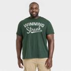 Men's Big & Tall Short Sleeve Graphic T-shirt - Goodfellow & Co Dark Green