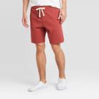 Men's 8.5 Knit Shorts - Goodfellow & Co Chili S, Men's, Size: