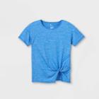 All In Motion Girls' Short Sleeve Split Hem Studio T-shirt - All In