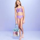 Girls' Sequins Sparkle Bikini Set - More Than Magic Purple