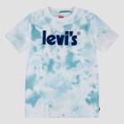 Levi's Boys' Tie-dye Logo Short Sleeve T-shirt - Blue