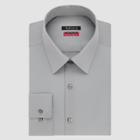 Van Heusen Men's Slim Fit Long Sleeve Button-down Shirt - Gray