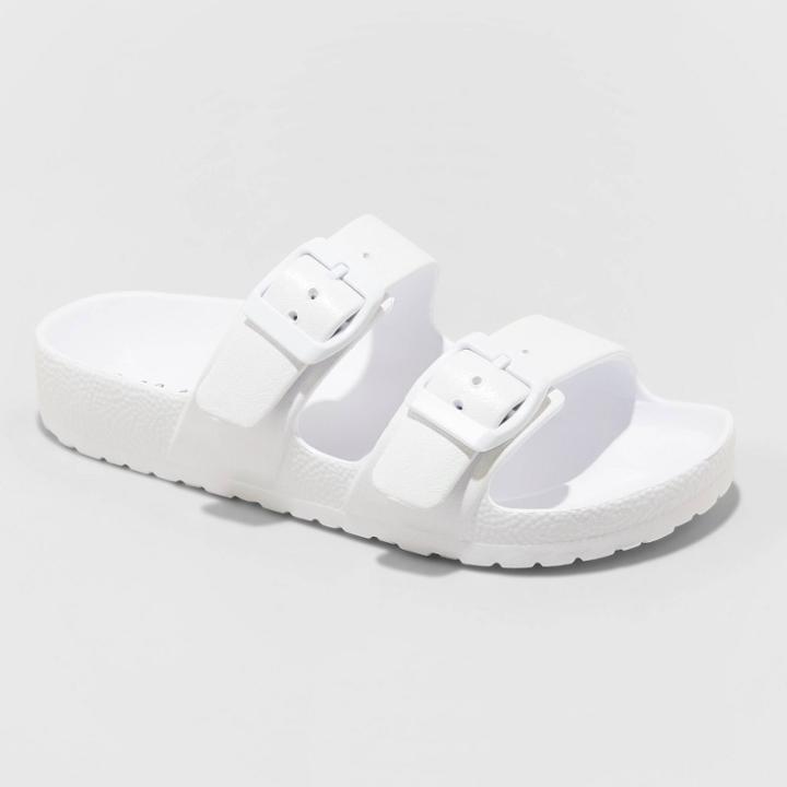 Kids' Noa Slip-on Apparel Water Shoes - Cat & Jack White