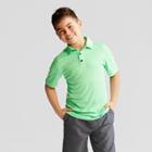 Boys' Golf Polo Shirt - C9 Champion Green Heather