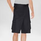 Dickies Men's Loose Fit Twill 13 Cargo Shorts- Black