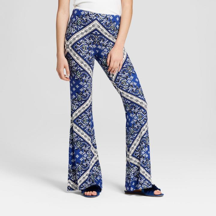 Women's Bandana Print Leggings - Xhilaration Blue