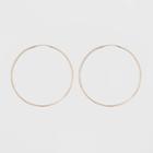 Rose Gold Over Sterling Silver Endless Hoop Fine Jewelry Earrings - A New Day Rose Gold