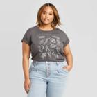 Women's Plus Size Zodiac Signs Short Sleeve T-shirt - Fifth Sun (juniors') - Vintage Black 1x, Women's,