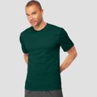 Hanes Men's Short Sleeve Cooldri Performance T-shirt -forest
