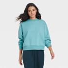 Women's Sweatshirt - A New Day Teal Blue