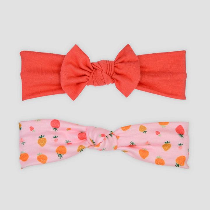 Baby Girls' 2pk Novelty Headwrap - Just One You Made By Carter's