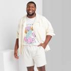 Men's Big & Tall 7.5 Knit Cargo Shorts - Original Use Cream 2xlt,