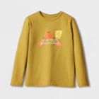 Boys' Pizza Pals Long Sleeve Graphic T-shirt - Cat & Jack Olive
