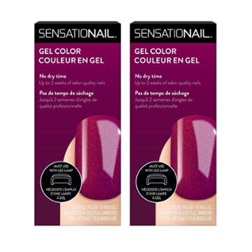Sensationail Gel Nail Polish - Merlot