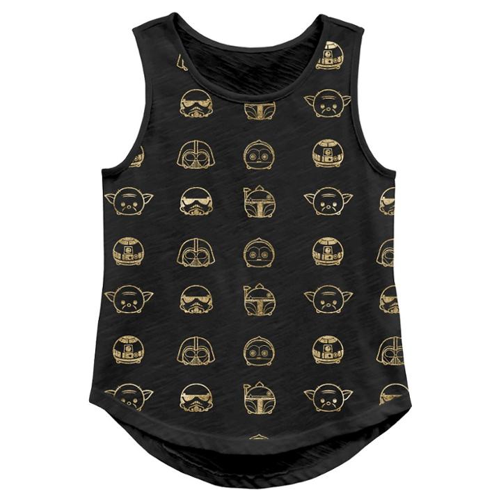 Girls' Star Wars Tank Top - Black