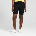 Women's Plus Size Bermuda Shorts - Ava & Viv Black
