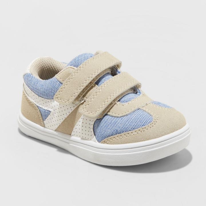 Toddler Boys' Sawyer Double Strap Sneakers - Cat & Jack Tan
